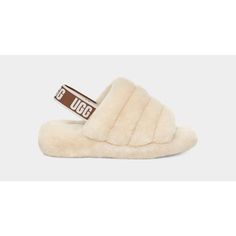 Fluff Yeah Slide, Ugg Fluff Yeah, Statement Shoe, Ugg Slippers, Slipper Shoes, Real Fur, Women Supporting Women, Womens Uggs, Midi Dresses