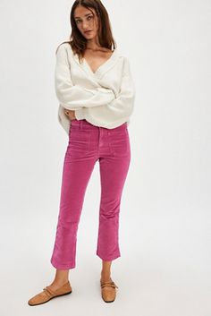 High Time Velvet Kick Flare Pants Kick Flare Pants, High Times, Kick Flares, New Tops, Boho Clothing, Flare Pants, Boho Outfits, New Arrivals, Latest Trends