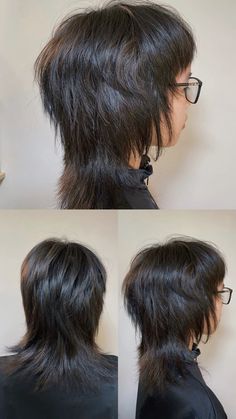 Instagram : @9hahoi #hair #shorthair #hairstyle #haircut #hairstylist #mullet #hairdesign #hanoi #vietnam #vietnamese #so9hahoi #xomhahoi #9xomhahoi #9hahoi Grown Out Mullet Women, Microbangs Mullet, Asian Mullet Hairstyle Women, Textured Short Hair, Mullet Cut, Grunge Haircut, Haircut Transformation