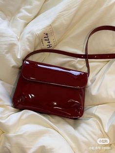 Red Aesthetic, Square Bag, A Bag, Fashion Inspo