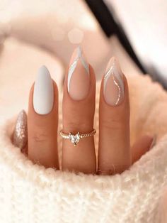 nail ideas short blue# Tattoo Designs #TattooInspiration #InkIdeas #TattooArt #Tatto Gold Accent Nail, Acrylic Nail Kit, White Nail Designs, Blue Nail, Stick On Nails, Elegant Nails, Prom Nails, Nail Designs Spring