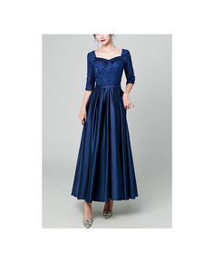 Get 10% off now! Buy navy blue maxi satin pleated party dress with square neckline at cheap price online. Free stable shipping and pro custom service since 2009. Satin Square Neck Evening Dress For Gala, Satin Evening Dress With Square Neck For Gala, Satin Gala Evening Dress With Square Neck, Elegant Formal Satin Dress With Square Neck, Elegant Square Neck Satin Dress For Prom, Formal Satin Maxi Dress With Square Neck, Blue Satin Maxi Dress For Party, Blue Floor-length Satin Dress For Gala, Blue Pleated Evening Dress For Party