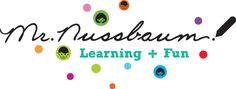 the logo for mr nussham learning and fun