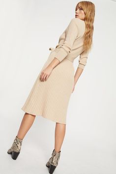 Camel Rib Wrap Dress Knit Midi, Knit Midi Dress, Quick Delivery, Dorothy Perkins, Dress Collection, Midi Length, Camel, Wrap Dress, Buy Online