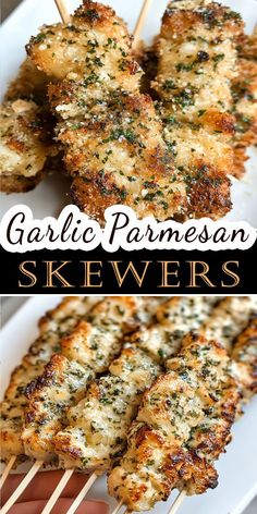 🌟 Don’t miss this crowd-pleasing recipe! These Grilled Garlic Parmesan Skewers are packed with bold flavors and easy to prepare. Perfect for BBQ nights or as a delicious side dish 🍢🔥. 🧄✨ #GrillIt #BBQSeason #GarlicParmesan #TastyEats