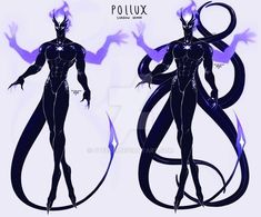 the concept art for poluxx's upcoming character, which appears to be an alien