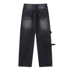 Our Urban Multi-Pocket Jeans are a luxurious staple for those who appreciate the finer details. Crafted from premium denim, these jeans feature multiple pockets for convenience and contemporary proportions to fit any style. Offering both comfort and elegance, these jeans are ideal for effortlessly stylish occasions. Features: -80% Cotton, 20% Spandex -Mid-rise waist -Premium denim fabric -Multi-Pocket -Pure -Regular fit -Urban style Urban Jeans With Pockets In Dark Wash, Urban Black Jeans With Patch Pockets, Washed Black Straight Leg Cargo Jeans, Streetwear Straight Leg Jeans With Pockets, Urban Straight Leg Jeans With Pockets, Mid-rise Washed Black Cargo Jeans, Straight Leg Jeans With Pockets For Streetwear, Classic Streetwear Bottoms With Pockets, Classic Streetwear Pants With Pockets