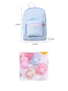 Cute Mini Coin Purse - Kuru Store Trendy Portable Cosmetic Bag, Cute Back To School Cosmetic Bag, Kawaii Bag For Back To School Gift, Cute Blue Cosmetic Bag For School, Cute Portable Pouch For School, Cute Travel Coin Purse, Cute Portable Coin Purse For Daily Use, Kawaii Portable Coin Purse For Daily Use, Portable Pouch Coin Purse For School