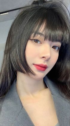 57+ Hime Haircut Ideas for a MAJOR Glow-Up Performance Hairstyles, Short Bangs, Face Framing Layers, Air Dry Hair, Short Straight Hair, Hair Iron, Japanese Hairstyle