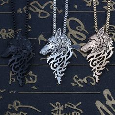 Item Type: Necklaces Gender: Men Necklace Type: Pendant Metals Type: Zinc Alloy Size: 50 cm / 19.69 inch Package Includes: 1 x Necklace Wolf Pendant Necklace, Wolf Pendant, Wolves Pendants, Wolf Necklace, Head Necklace, Wild Wolf, Punk Vintage, Wolf Head, Vintage Punk