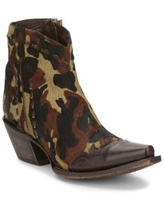 PRICES MAY VARY. Full-Grain Leather 6" zipper shaft Snip toe . Full-grain leather. 6" zipper shaft. Snip toe. Fabric lining. Cushioned footbed. Leather outsole. Hair-on hide styleCamo designCowboy heel Boots 2020, Boot Barn, Camo Fashion, Tony Lama, Camo Designs, Boots Ankle, Mid Heel, Cowgirl Boots, Casual Boots