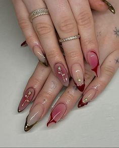 Glam Nails, Short Acrylic Nails Designs, Xmas Nails, Chic Nails, Nail Extensions