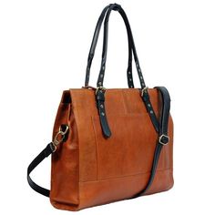 Laptop Bag Women, Business Leather Bag, Leather Shoulder Bag, Bags for Women, Anniversary Gift, Women Messenger Bag, Briefcase WomenFEATURES :1. Zip Closure and Crossbody Strap and shoulder strap.Flat shoulder handle 12 inch drop..... crossbody strap 48 inch drop2. Extremely spacious-Interior zip pocket for wallets and phones n Key Holder.3. Adjustable Handles.Size :Bag Dimension 17.5 Inches (L) x 13 Inches (H) x 4 Inches (W).AN EXTREMELY COMFORTABLE AND ELEGANT BAG FOR EVERYDAY USE.ELEVATE YOUR Brown Leather Laptop Bag, Leather Duffle Bag Men, Weekend Duffle Bag, Office Fits, Briefcase Women, Laptop Bag For Women, Leather Duffle Bag, Women Business, Elegant Bags