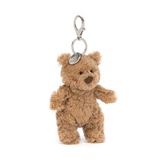 Jellycat 1 - GIFTS - D - Other Gifts Bartholomew Bear Bag Charm Bartholomew Bear, Bear Bag, Nursery Activities, Soft Book, Plant Lover Gift, Go Wild, Baby Store, Claw Clip, Toys Gift