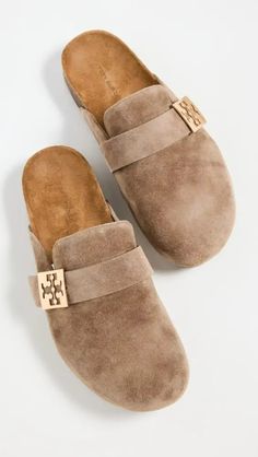 Tory Burch Mellow Mules | Shopbop Tory Burch Mules, Mule Outfit, Birkenstock Boston Soft Footbed, Boston Soft Footbed, Mules Outfit, Boston Clogs, Classic American Style, Tory Burch Sandals, Birkenstock Boston