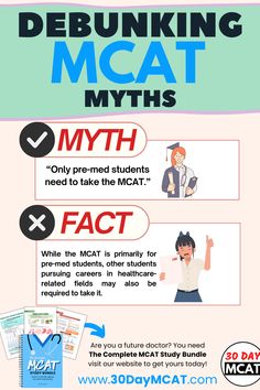 a poster with instructions on how to use the mcat for teaching and other activities