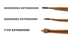 How to Microring, Nanoring, T tip extensions - YouTube Micro Extensions, Micro Bead Hair Extensions Care Tips, Micro Ring Extensions, Micro Loop Hair Extensions, Hair Chart