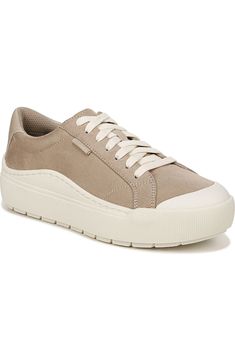 Dr. Scholl's Time Off Sneaker (Women) | Nordstromrack Comfortable Beige Low-top Slip-on Sneakers, Beige Cushioned Low-top Slip-on Sneakers, Beige Low-top Slip-on Sneakers With Cushioned Footbed, Beige Low-top Textile Slip-on Sneakers, Beige Low-top Sneakers With Ortholite Insole, Sporty Chic Style, Dr. Scholl's, Sporty Chic, Recycled Materials