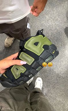 Green Nike Shoes Aesthetic, Tiktok Shoes, Uptempo Shoes, Nike Air More Uptempo 96, Uptempo 96, 2024 Shoes, Unisex Shoes Sneakers, Shoes Popular, Trend Shoes