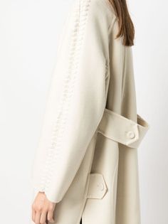 Find ERMANNO SCERVINO Belted Mohair-blend Trench Coat on Editorialist. beige mohair blend notched lapels front button fastening belted waist long sleeves split cuffs side slits above-knee length straight hem Ermanno Scervino, Above Knee, Trench Coat, Knee Length, Top Brands, Split, Long Sleeves, Luxury Fashion, Long Sleeve