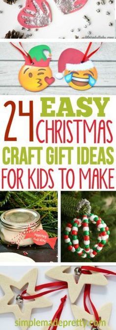 christmas crafts that are easy to make and great for the kids in your home or classroom