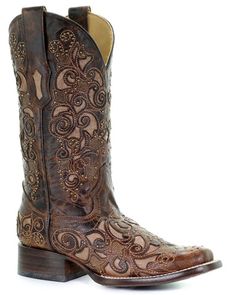 Clearance Cowgirl Boots – Skip's Western Outfitters Cowgirl Boots Square Toe, Cowgirl Boots Wedding, Classic Black Boots, Botas Western, Country Shoes, Womens Cowgirl Boots, Bota Country, Wedding Boots, Corral Boots