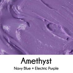 the color amethyst is purple and it looks like something out of an actual painting