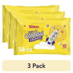 ad eBay - (3 pack) Malt-O-Meal Berry Colossal Crunch Breakfast Cereal, 56 oz Resealable - Buy Now, click the link (eBay)