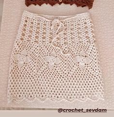 Beach Pencil Skirt With Lining, Hippie White Skirt For Festivals, Bohemian Pencil Skirt For Summer, Handmade Mini Skirt For Summer, Summer Crochet Skirt In Beige, Summer Beige Crochet Skirt, Beige Crochet Skirt For Summer, Handmade Fitted Bohemian Skirt, Handmade Fitted Summer Bottoms