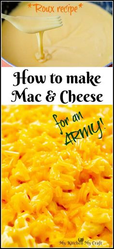 how to make mac and cheese for an army recipe