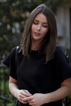 Longbob Hair, Harper And Harley, Sara Donaldson, Haircuts Straight Hair, Medium Hair Cuts, Hair Envy, Medium Length Hair Cuts