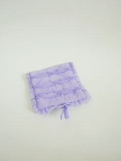 "Vintage handkerchief pouch, lavender purple tissue holder, small retro decoration pouch wedding ring pillow Size is approx. Top diameter 18 cm / 7.1\" Base diameter 14,5 x 16 cm / 15.7\" x 6.3\" Condition: very good vintage condition, small signs of age on the ribbon. Please see photos! This listing is for 1 piece. Due to the small business status under § 19 UStG, we do not levy VAT and therefore do not disclose it." Retro Decoration, Business Status, Ring Pillow Wedding, Vintage Handkerchief, Ring Pillow, Vintage Handkerchiefs, Tissue Holder, Lavender Purple, Retro Decor