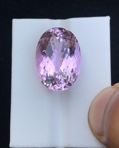 22.30 Ct Natural Pink Transparent Kunzite Gemstone Gems, Gemstones, Pink, Nature