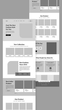 Website design Wireframes For Website, Portfolio Wireframe Website Designs, Figma Wireframe Design, Web Designer Logo Ideas, Website Wireframe Design Inspiration, Web Wireframe Layout, E Commerce Wireframe, E Commerce Landing Page Design, Wireframe Ecommerce Website