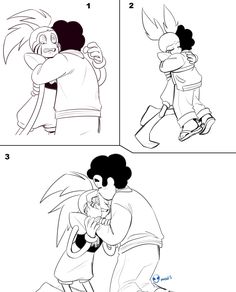 an animation storyboard showing how to draw mickey mouse and goofy from the animated movie