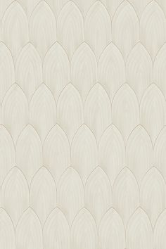 an image of a white wallpaper with scallops on the back and sides