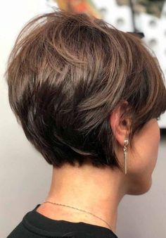 Choppy Haircuts, Haircuts Ideas, Bob Haircut For Fine Hair, Pixie Haircut For Thick Hair, Cute Hairstyles For Short Hair, Short Hairstyle, Pixie Bob