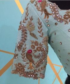 Khatli Work Blouse Design, Khatli Work Blouse Design New, Wedding Saree Blouse Designs, Maggam Works, Blouse Design Images