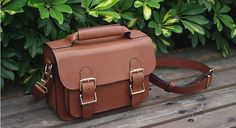 Custom Handmade Leather Briefcase Messenger Bag Shoulder Bag Men's Handbag Satchel Bag D014 - ROCKCOWLEATHERSTUDIO Travel Duffle Bag Women, Duffle Bag Women, Vintage Style Men, Leather Messenger Bag Men, Dslr Camera Bag, Handbag Satchel, Leather Briefcase Men, Italian Leather Bags, Leather Handbags Women