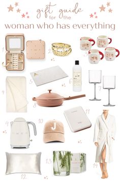 the gift guide for the woman who has everything