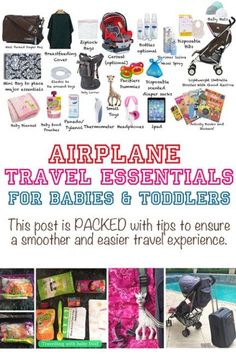 travel essentials for babies and toddlers with tips to ensure a smoother and easier travel experience