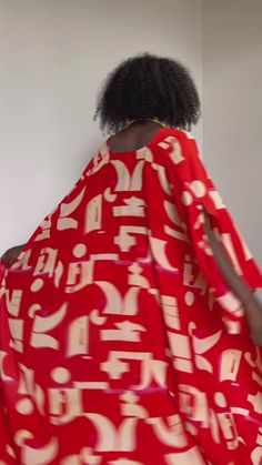 Mpho Multi-Way Kaftan | Besida African Prints, Fabric Covered Button, Girl Names, Fabric Covered, Covered Buttons, African Print, Unique Print, One Size Fits All, Print Making