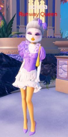 Dress to impress theme park Daisy Duck Outfit, Amusement Park Dress To Impress, Amusement Park Outfit, Park Outfit, Duck Cloth, Daisy Duck, Beauty Queen