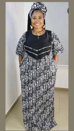 A Shape Gown Ankara, Simple Ankara Gowns, Materials Gown Style, Bubu Gown Styles, Simple Dress Casual, Modest Dresses Fashion, 2piece Outfits