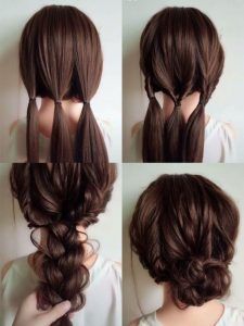 Easy Wedding Hairstyles, Diy Wedding Hair, Easy Wedding, Simple Wedding Hairstyles, Long Hair Wedding Styles, Wedding Hairstyles For Long Hair