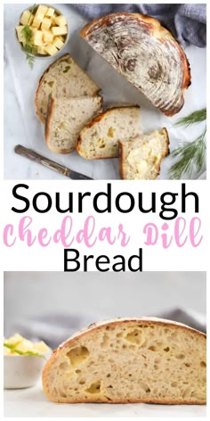 this sourdough bread has been made with fresh ingredients and is ready to be eaten