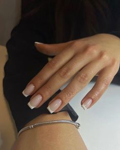 Basic Nails, French Tip Acrylic Nails, Casual Nails, Work Nails, Classy Acrylic Nails, Neutral Nails, Minimalist Nails, Fire Nails, Dream Nails