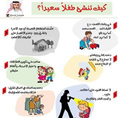 an arabic language poster with pictures of people and words in different languages, including the names of