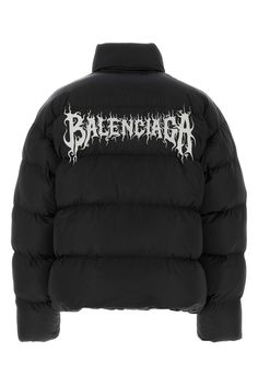 Padded Jacket Balenciaga Couture, Balenciaga Jacket, Men Logo, Balenciaga Men, Balenciaga Black, Balenciaga Shoes, Men's Wardrobe, Engineered Garments, Luxury Accessories