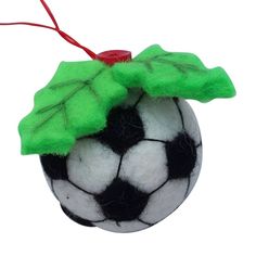 Celebrate the holiday season with our Handmade Felt Ball Ornament, a perfect set for sports enthusiasts! Each ornament is meticulously crafted using traditional hand-felting techniques, ensuring unique charm and quality. Four delightful designs: Basketball, Baseball, Soccer, and Football, each measuring 2.5 inches by 2.5 inches. Whether you're decorating your Christmas tree or searching for the ideal gift for a sports lover, these ornaments are sure to bring a festive spirit and playful vibe to Handmade Felt Ornament, Soccer Fan, Felt Ornament, Christmas Party Supplies, Heart Quilt, Felt Christmas Ornaments, Christmas Store, Handmade Holiday, Handmade Felt